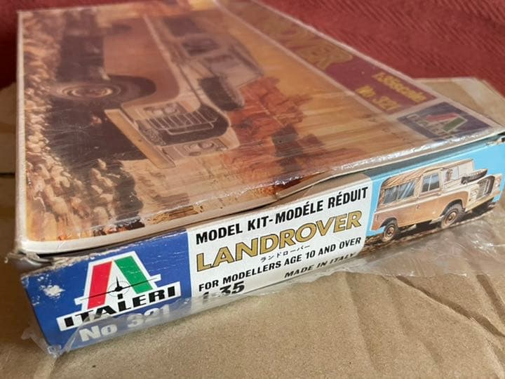 新品　ランドロ—バー　1/35 タミヤ&イタレリ　SAS 3台セット