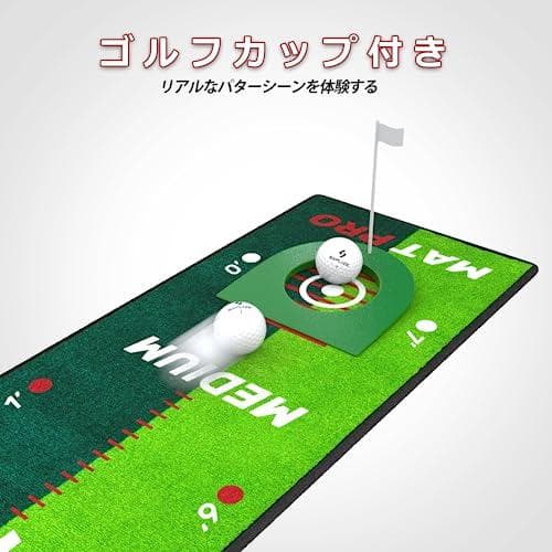 Saplize セープライズ ダブルスピード パター練習マット ターゲットカッp