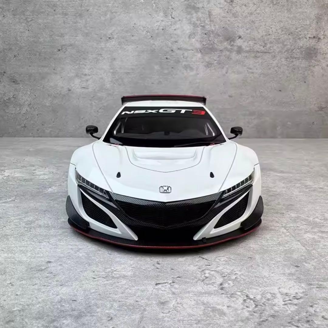 AUTOart NSX GT3 ホワイト 1/18スケールモデルミニカー