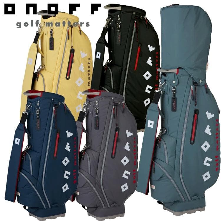 新品 ONOFF オノフ キャディバッグ OB3626 ネイビー