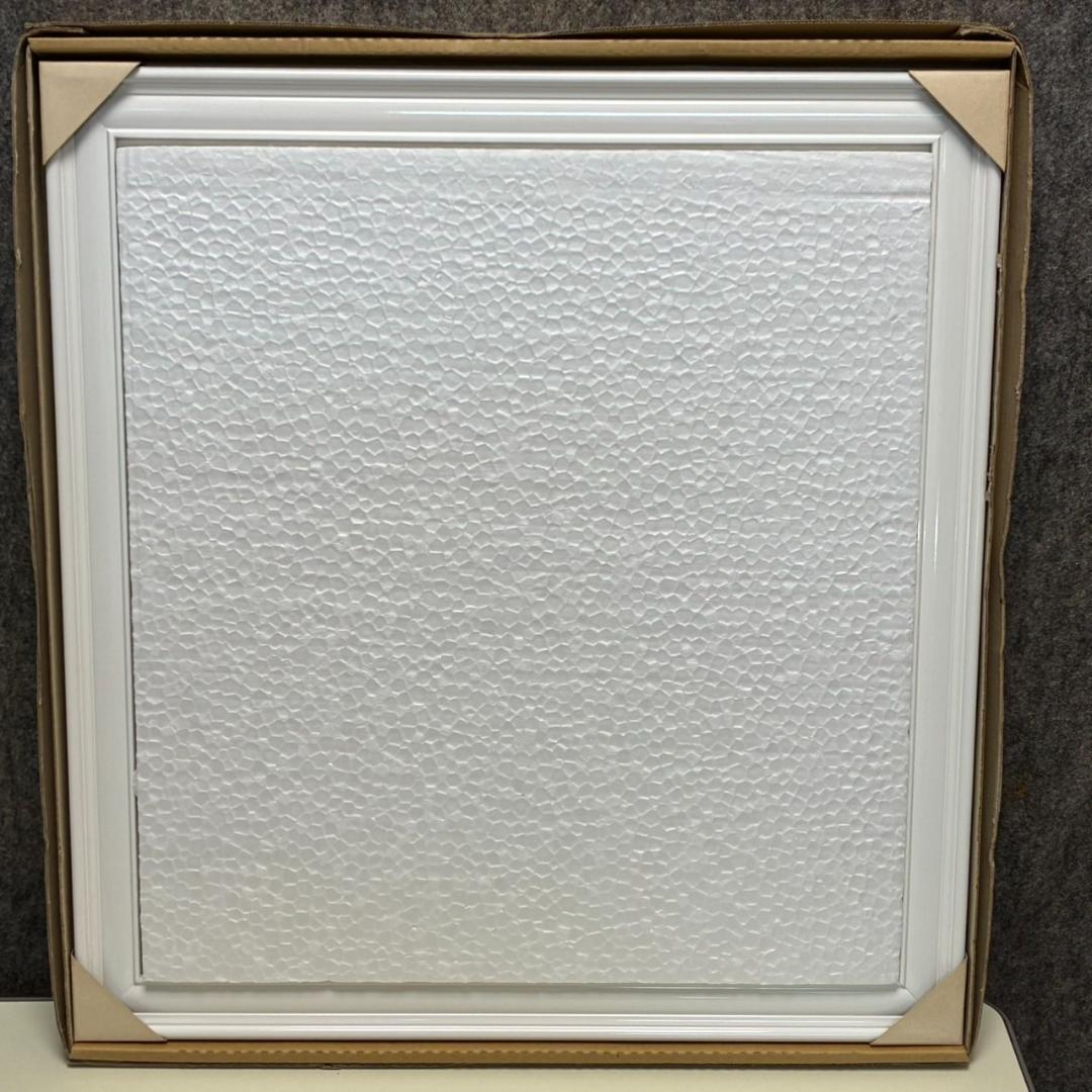 ちぎり絵　野菊　額入り　410×443mm