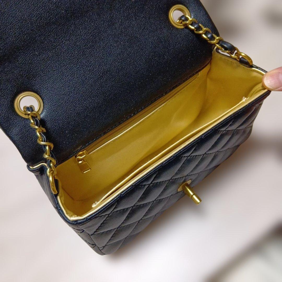 CHANEL ブラック キルティングバッグ♡ノベルティ