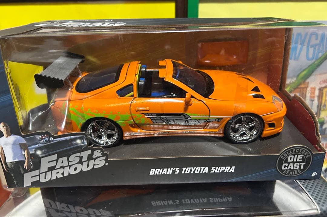 ワイルドスピード ハン RX-7 ブライアン 80スープラ 80 絶版