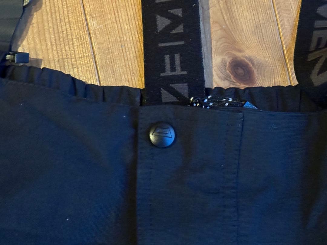 MOUNTAIN EQUIPMENT ビブパンツ ブラック 黒