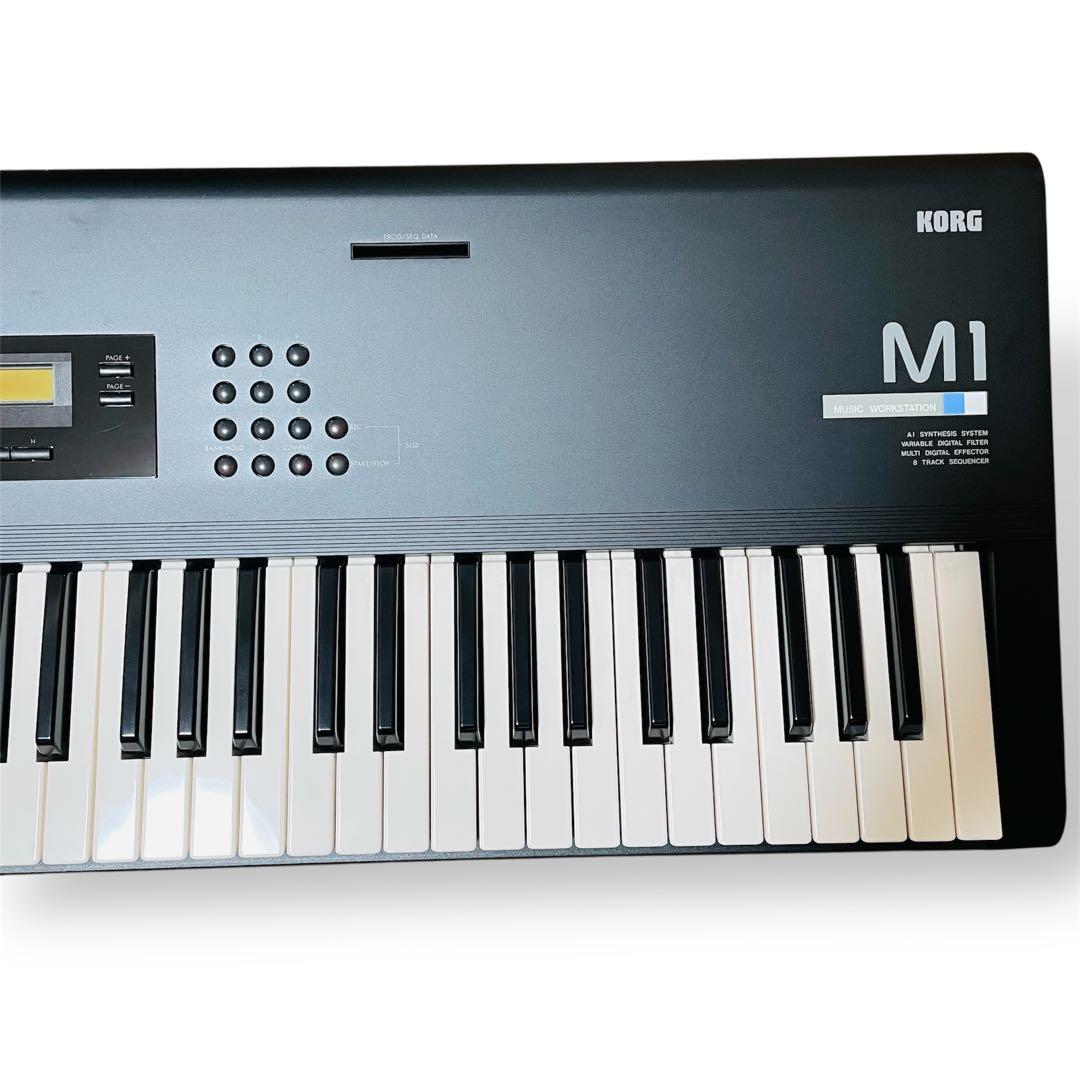 KORG コルグ M1 シンセサイザー ハードケース 電源ケーブル ジャンク