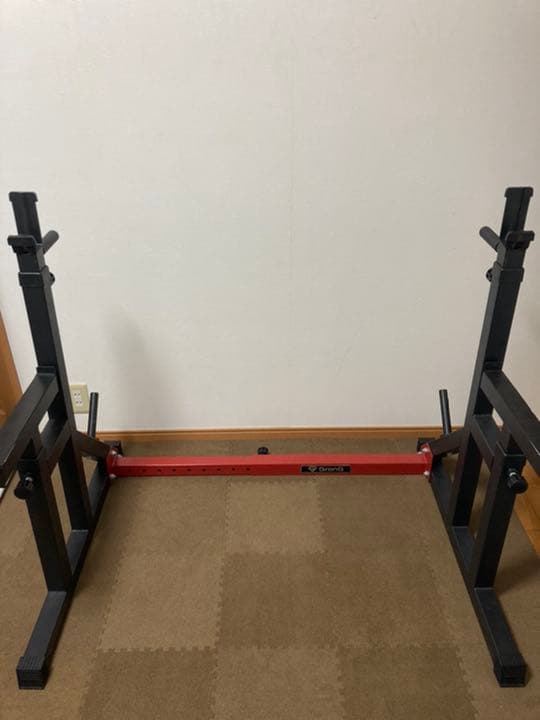 GronG バーベルスタンド ラック セーフティーバー 引取り/着払い 新潟