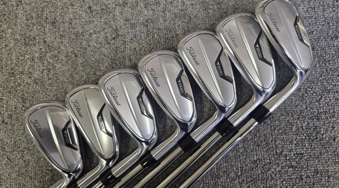 超美品！2021年Titleist タイトリスト T200 アイアン７本セットS