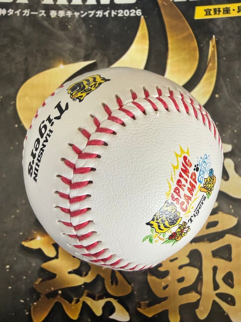 阪神タイガース 及川選手 直筆サインボール