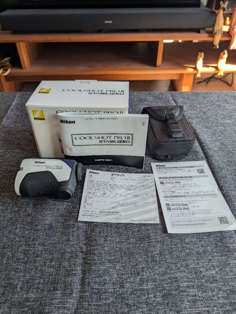 Nikon COOLSHOT PRO II スタビライズ