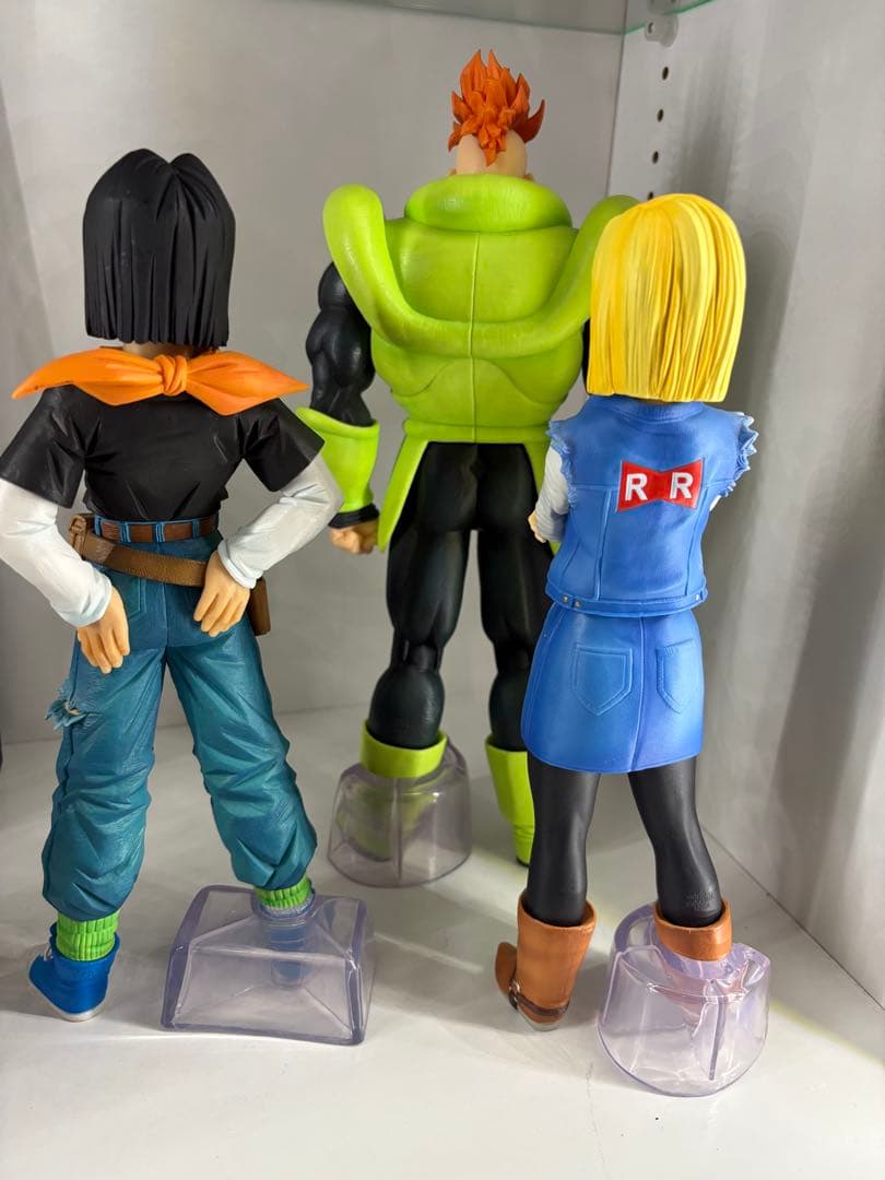 一番くじドラゴンボール人造人間16号17号18号 開封品現状品　箱無し三体セット
