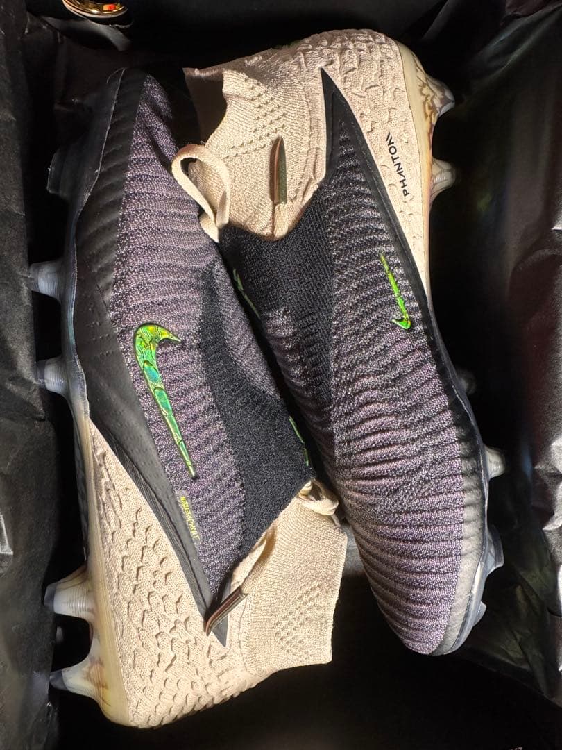 Nike Phantom サッカーシューズ・スパイク グレー/ブラック