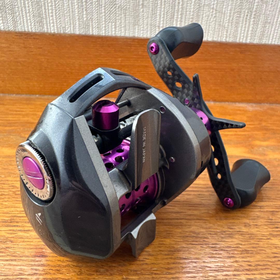 中古品★ダイワ★アルファスフィネスカスタム★KTF★フルカスタム★レア左巻き