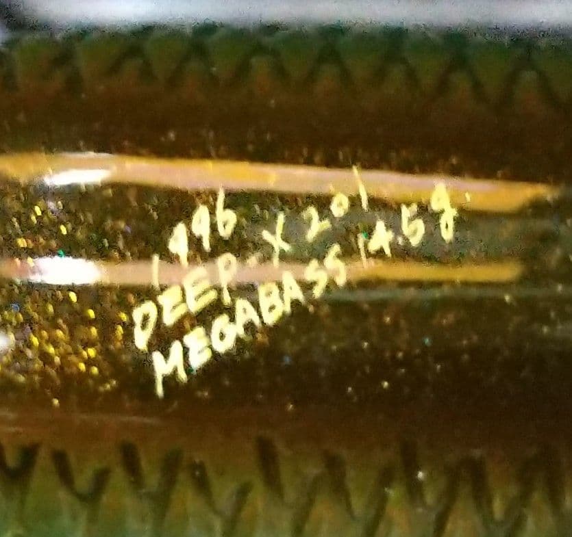 ルアー・メガバス #49 1996DEEP-X201MEGABASS 14.5g