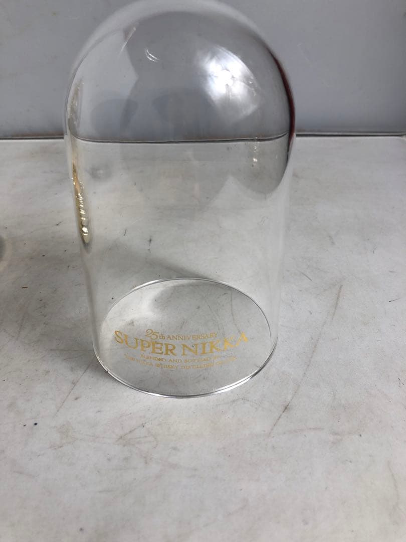 未使用SUPER NIKKAスーパーニッカ　CITIZEN置時計25周年記念品