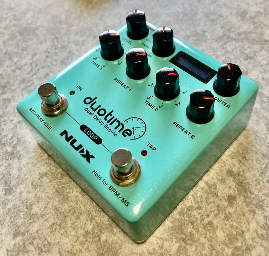 NUX duotime デュアルディレイエンジンエフェクター