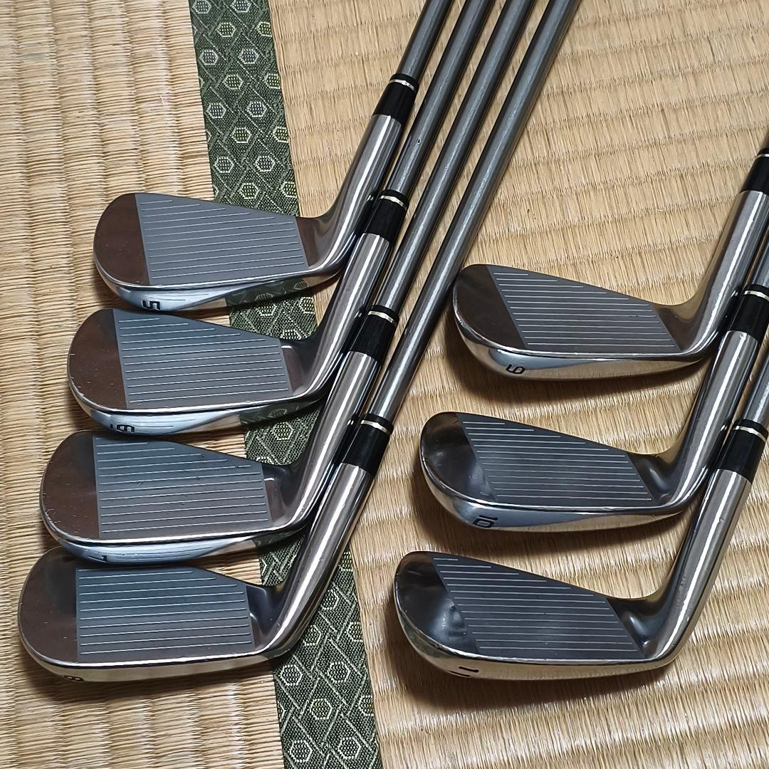 美品ホンマツアーワールドTW737Vs アイアン7本 VIZARD IB 85S