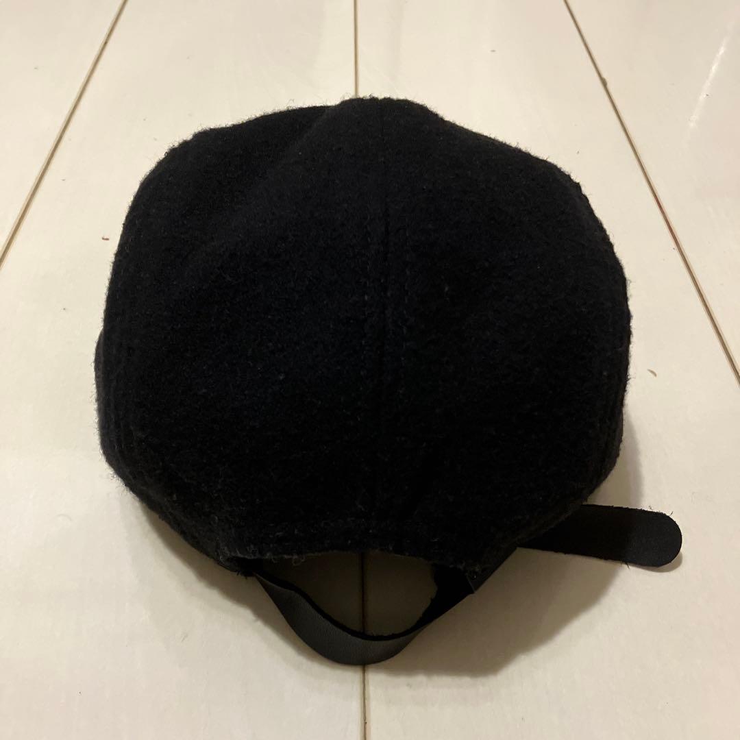 スケートボード SK8 stussy logo 5panel cap black