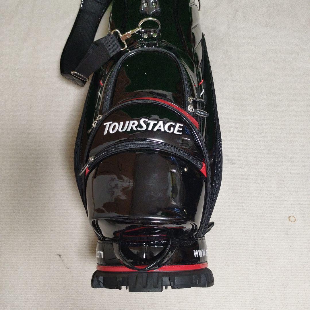 美品✨️TOURSTAGE ブラック キャディバッグ ※フード無し