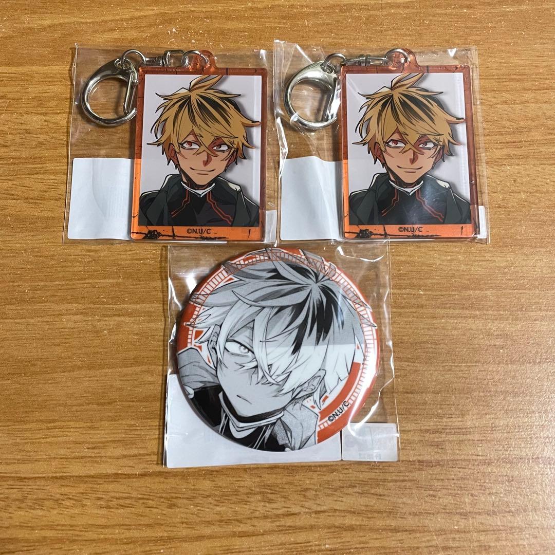 【17点セット】列強戦線　まるくじ　ルカ 缶バッジ キーホルダー 特典