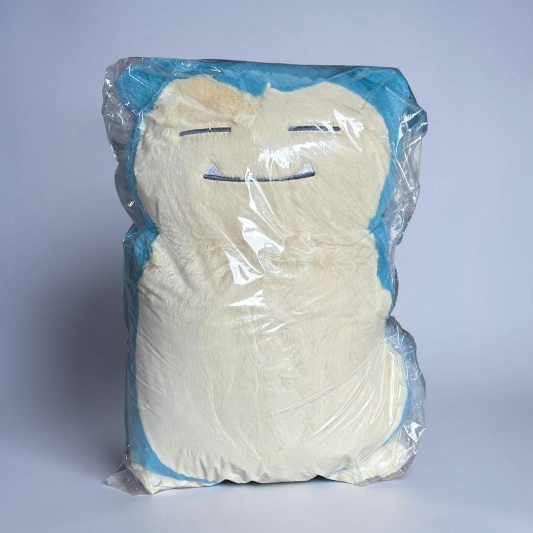 【新品未使用】ポケモンセンターオリジナル ふわふわ抱きぬいぐるみ カビゴン