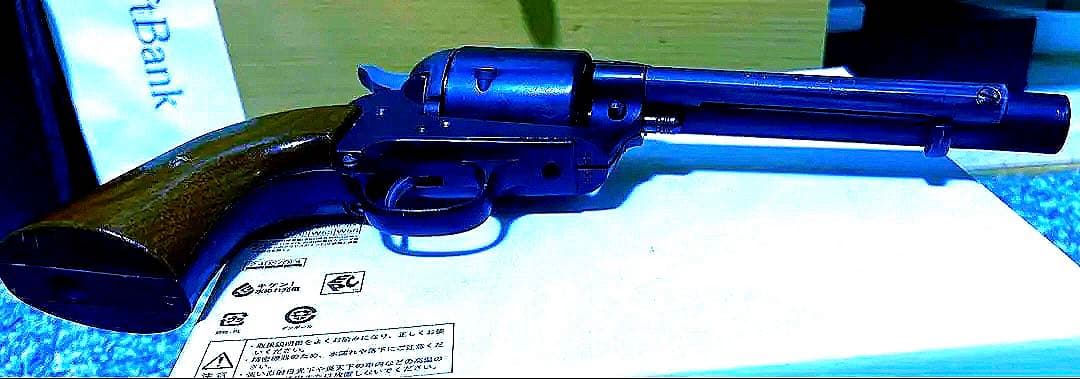 タナカ　SAA ガスガン　シリンダー木製ストックカスタム　m870 モーゼル