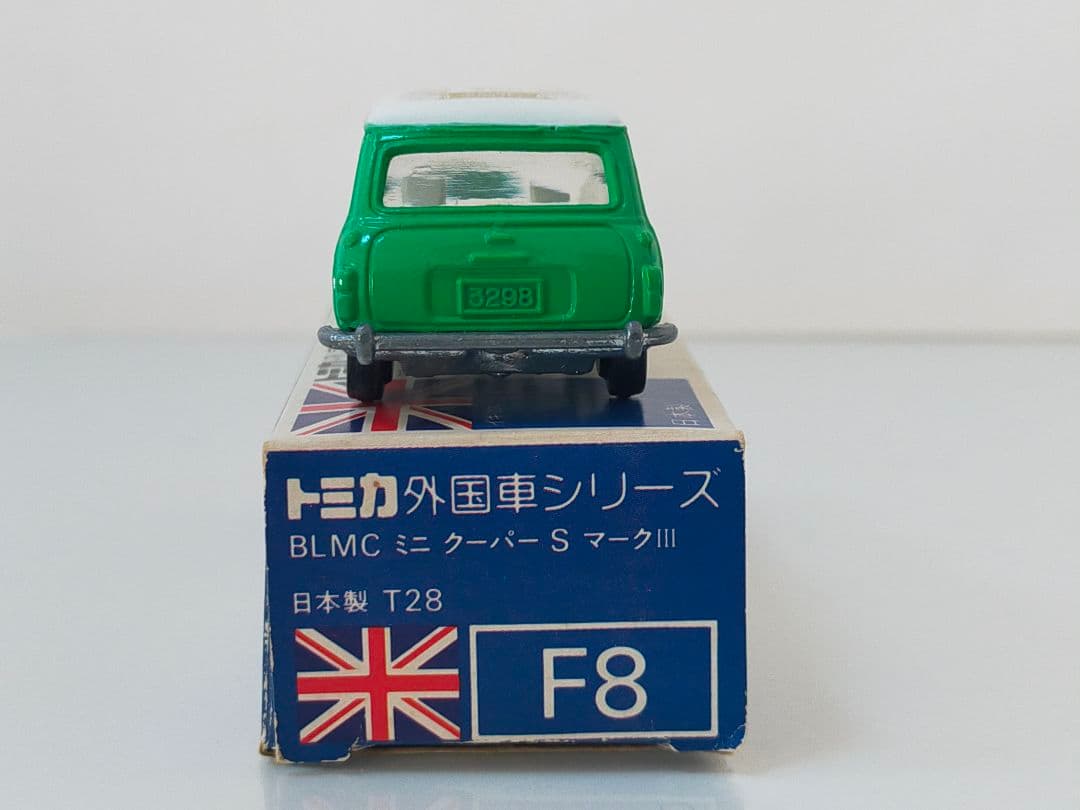 リプトン BLMC ミニクーパー 青箱 トミカ 日本製 耳あり