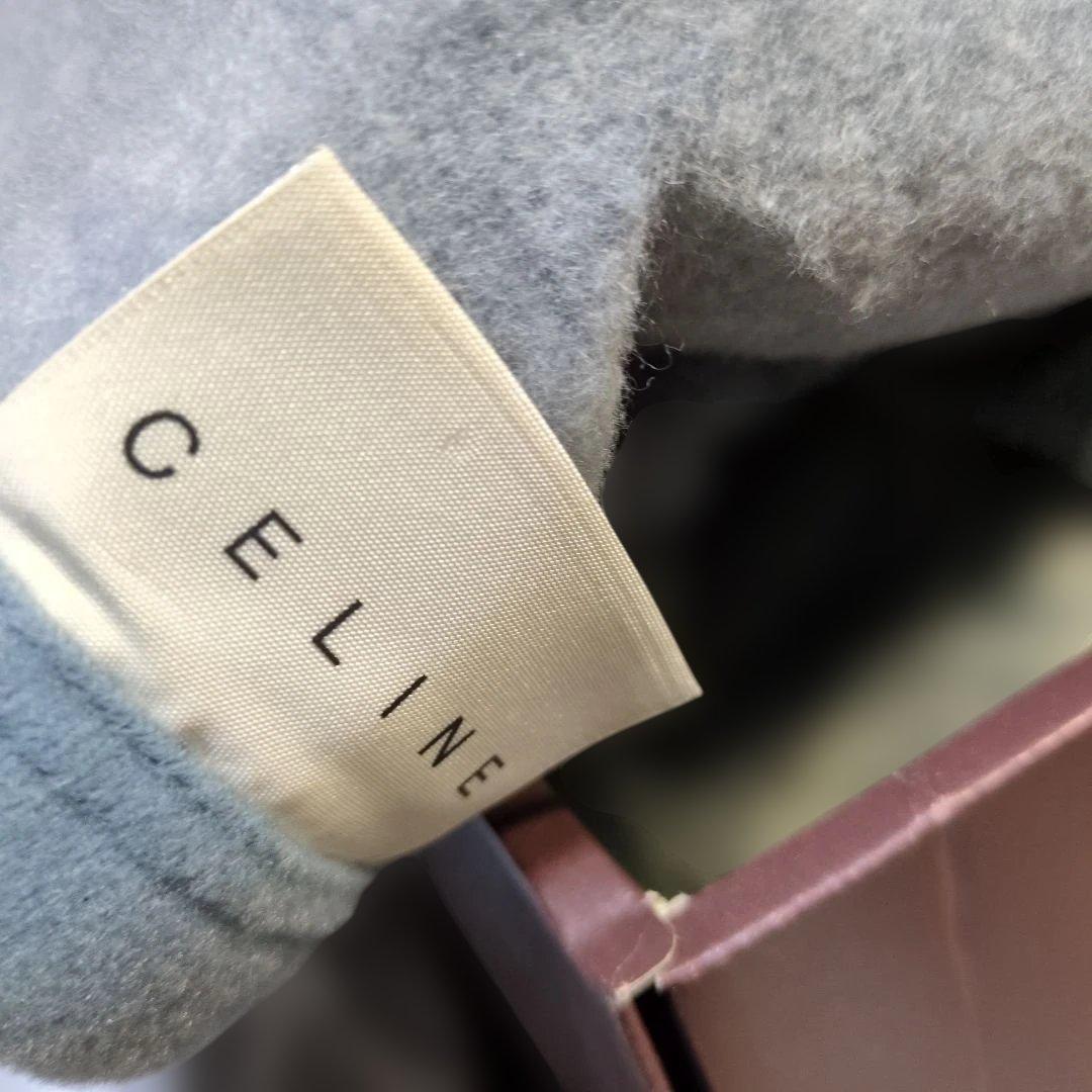 セリーヌ　CELINE　カシミヤ入り毛布