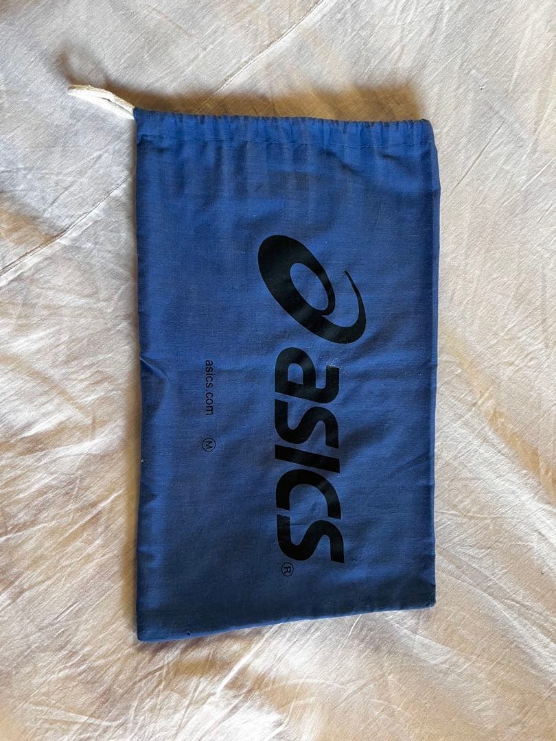asics スパイクシューズ イエロー ベルクロ　陸上　25.5cm