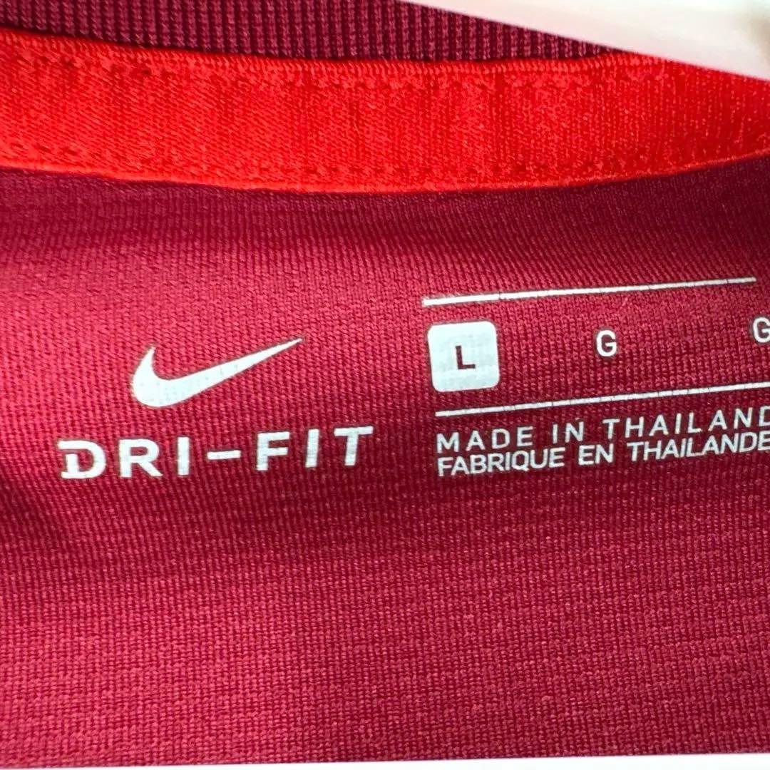 【セール中！】Nike 香港サッカー協会 DRI-FITシャツ Lサイズ【３５】