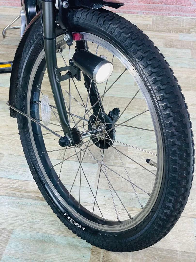 K2210 電動自転車ヤマハ子供乗せ 20インチ グリーン8.9Ah