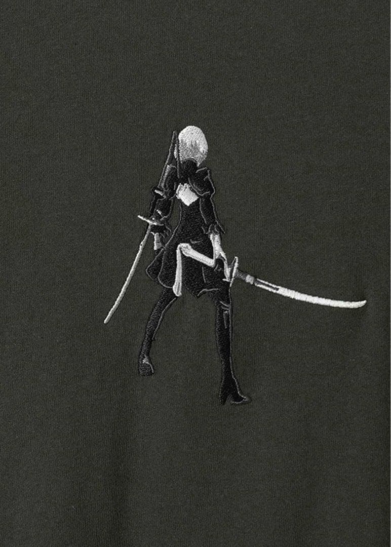 グラニフ　NieR:Automata　2B　刺繍　エンゲルス　Tシャツ　S　新品