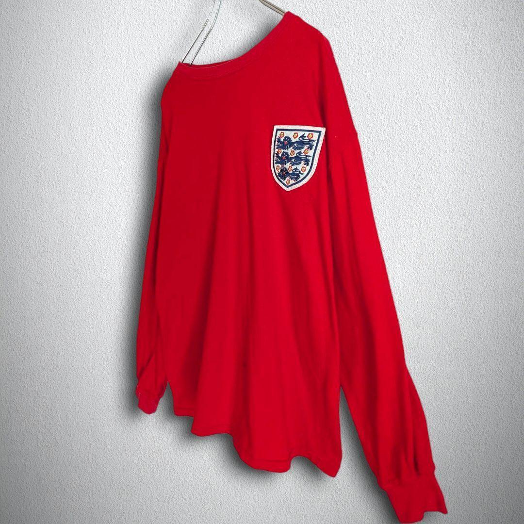古着　サッカー　TOFFS　ユニフォーム　復刻　ヴィンテージ　イングランド代表