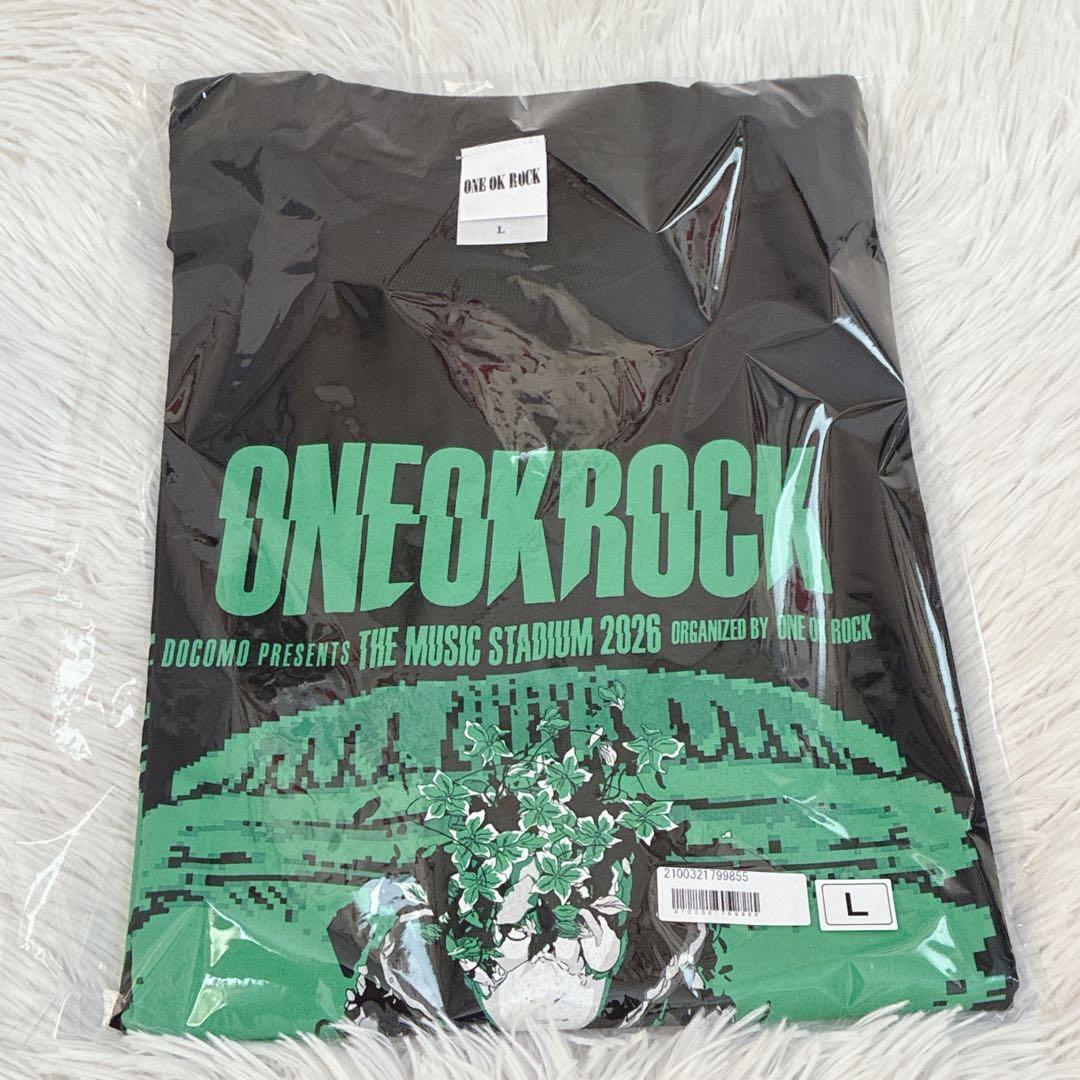 Lサイズ　ONE OK ROCK 2026 TMS Tシャツ-A BLACK 黒