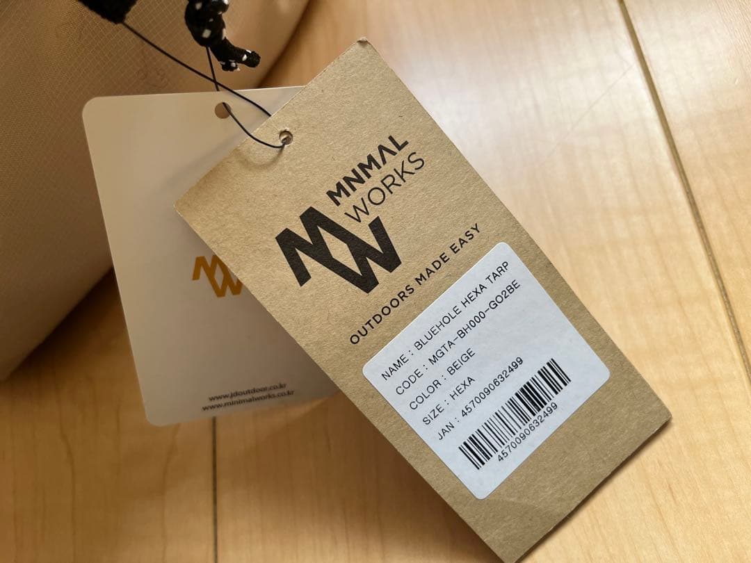 テント・タープ MNML WORKS BLUEHOLE HEXA TARP