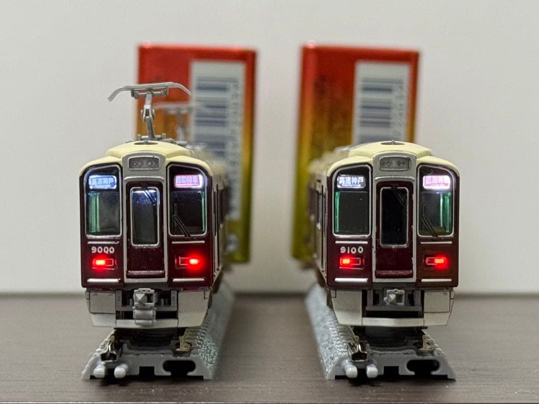 マイクロエース 阪急神戸線9000系 動力付き8両セット