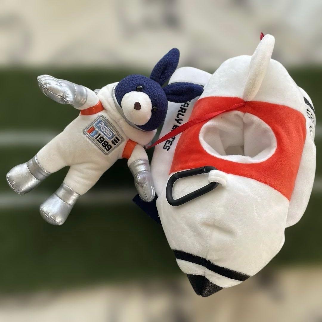 パーリーゲイツPEARLY GATES宇宙船うさぎラビットロケットボール入れ新品