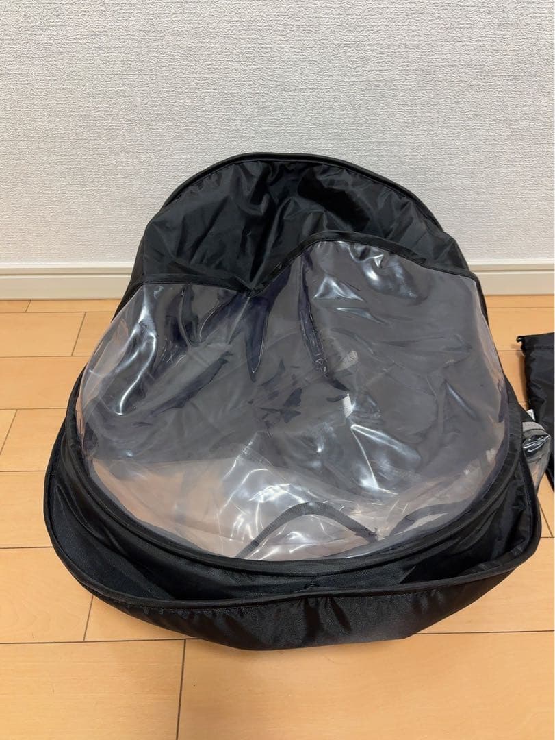 Panasonic Gyutto レインカバー　前用　ブラック