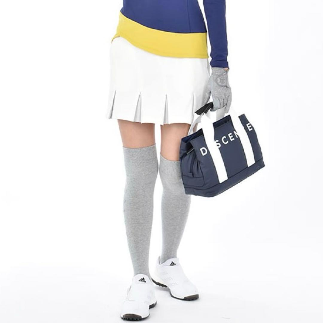 デサントゴルフ(DESCENTE GOLF) ストレッチプリーツスカート 白