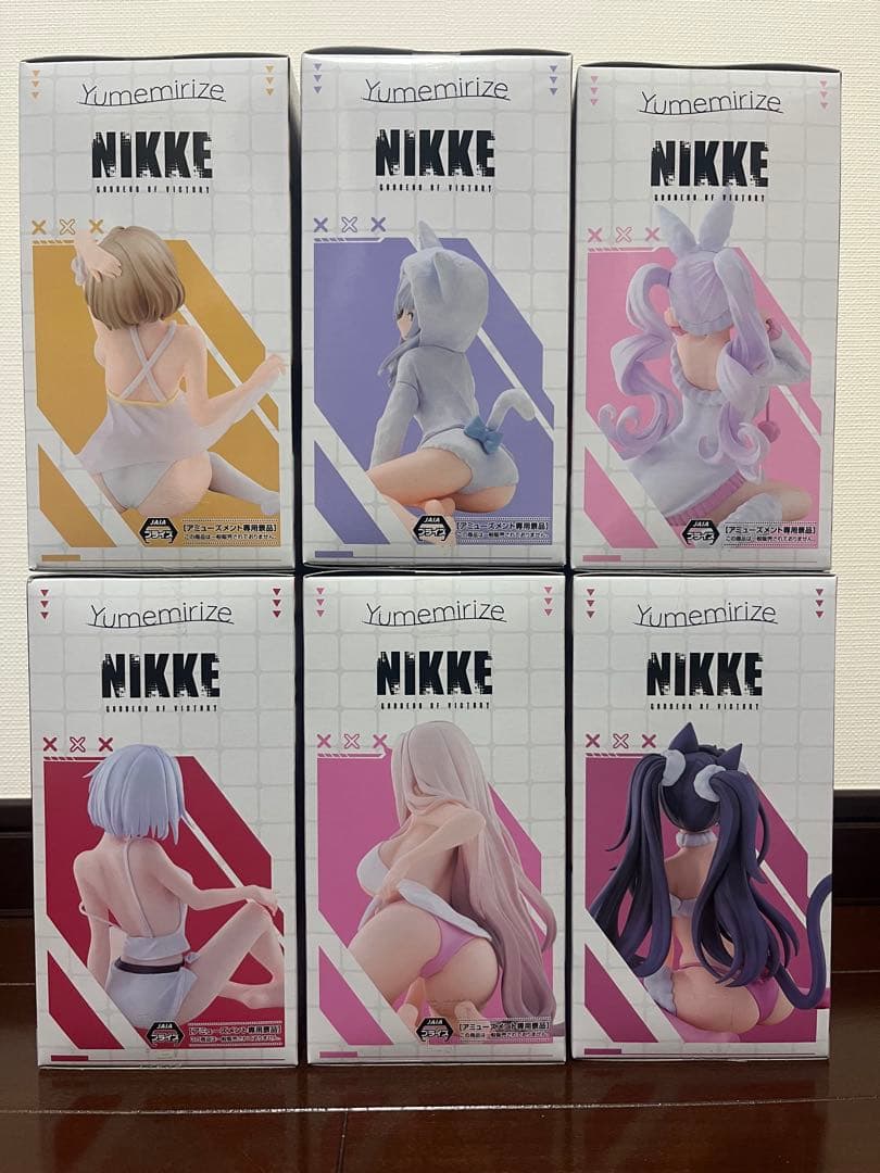 勝利の女神NIKKE フィギュア　6体セット