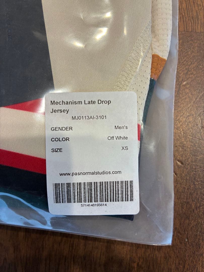 パスノーマルスタジオ Mechanism Late Drop Jersey XS