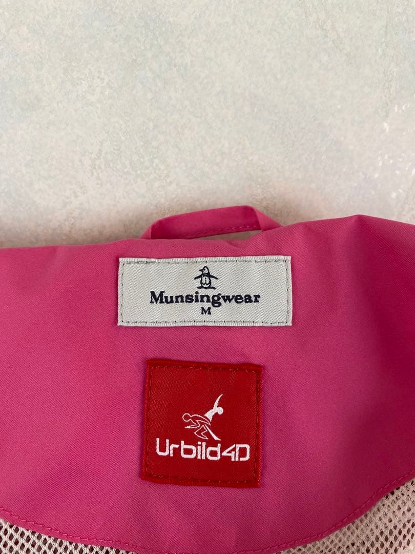 美品 Munsingwear 3WAYレインジャケット 動体裁断 M レディース