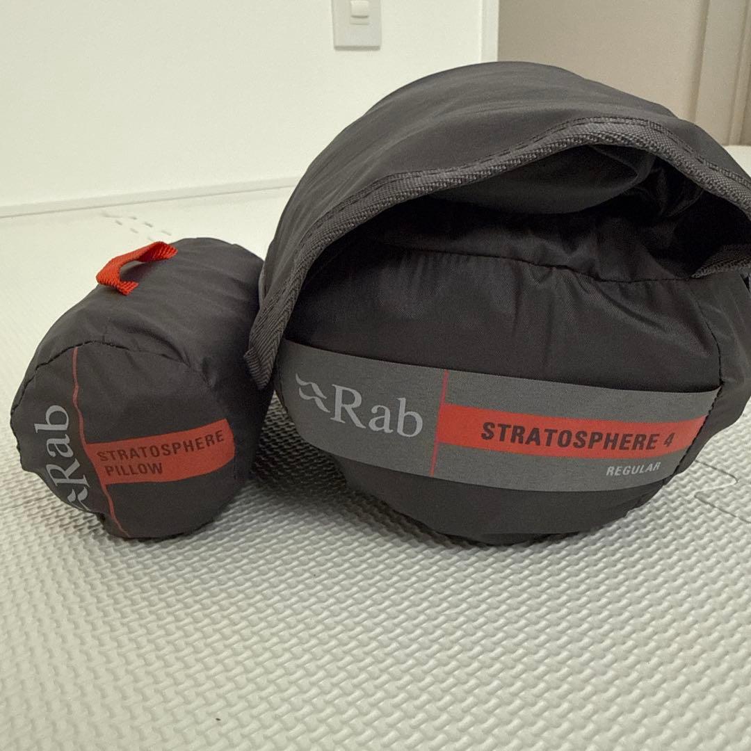 美品⭐︎ Rab ラブ　ストラトスフィア　マット&ピロー