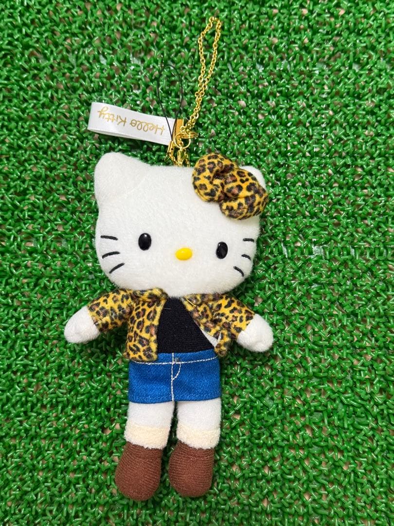 アベイル　ピンク　ゼブラ　キティ　キーホルダー付