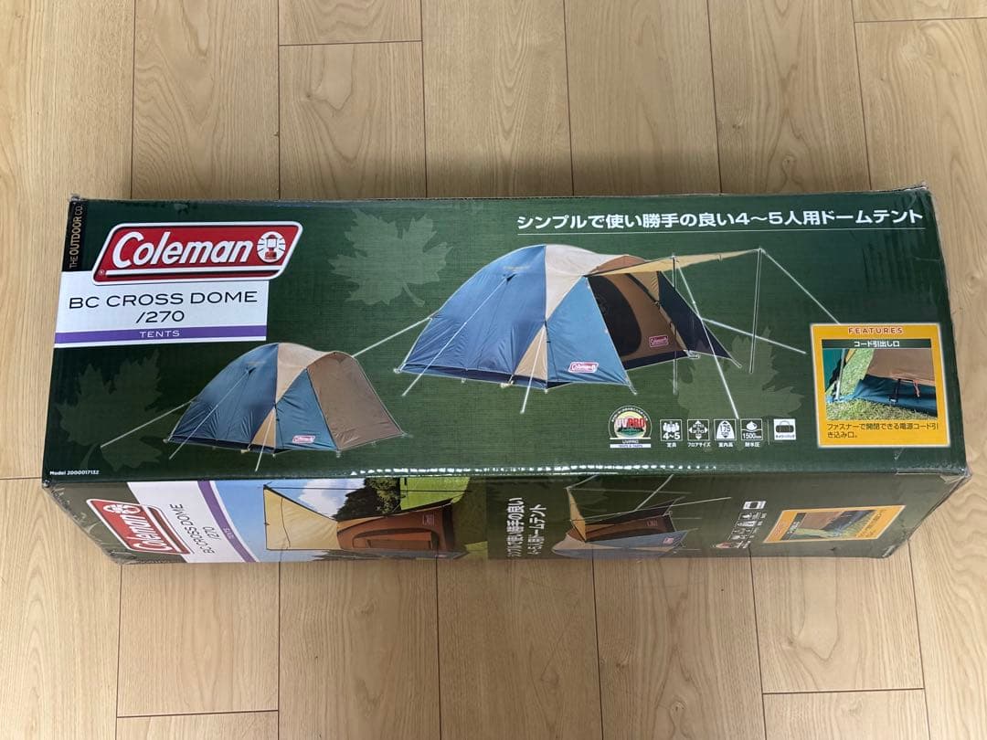 Coleman BC CROSS DOME /270 テント