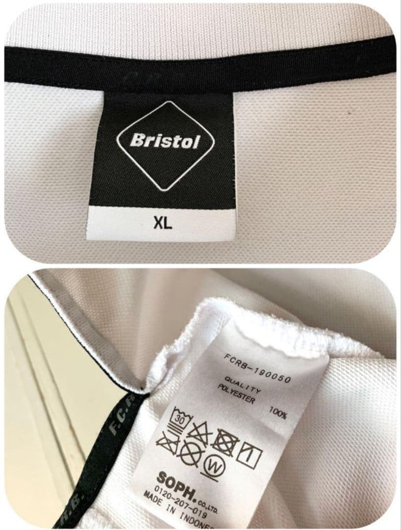 F.C.Real Bristol EMBLEM POLO XL ポロシャツ