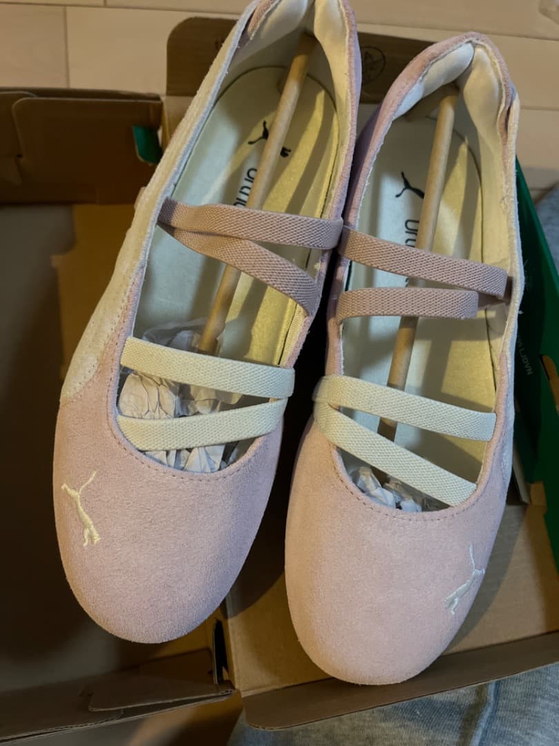 Puma バレエシューズ ピンク