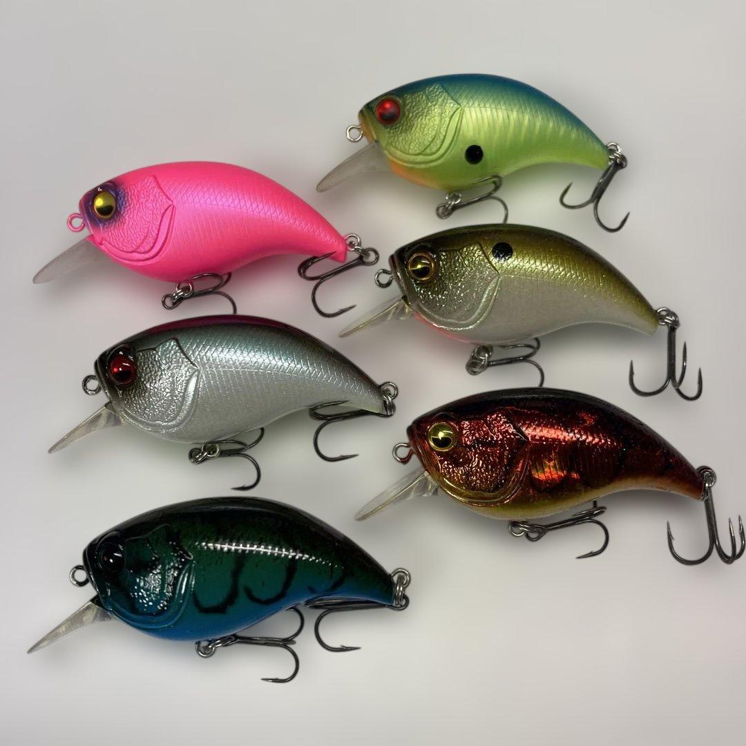 【美品】レイドジャパン　レベルクランク ６セット