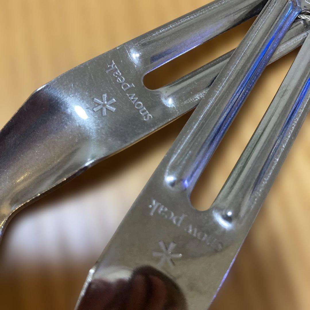 スノーピーク　チタンカトラリー　廃盤品