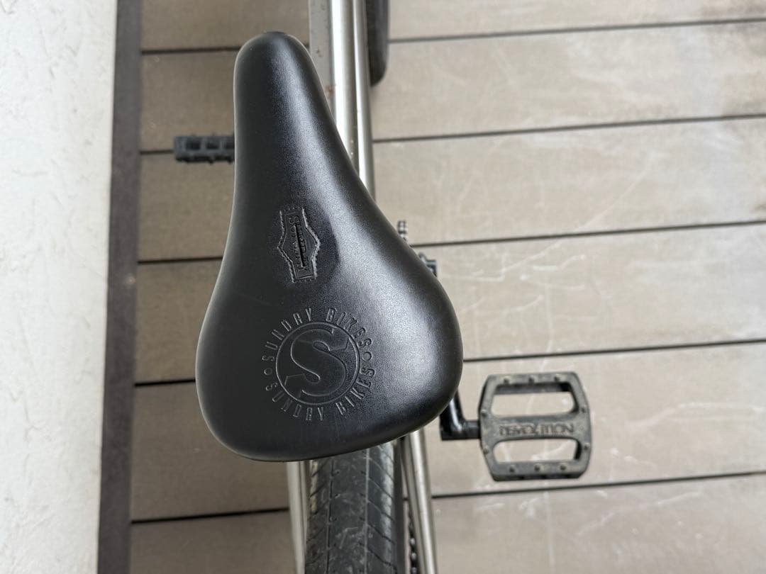 SUNDAY BMX 20.75インチ ストリート 完成車 クロモリ 引取限定