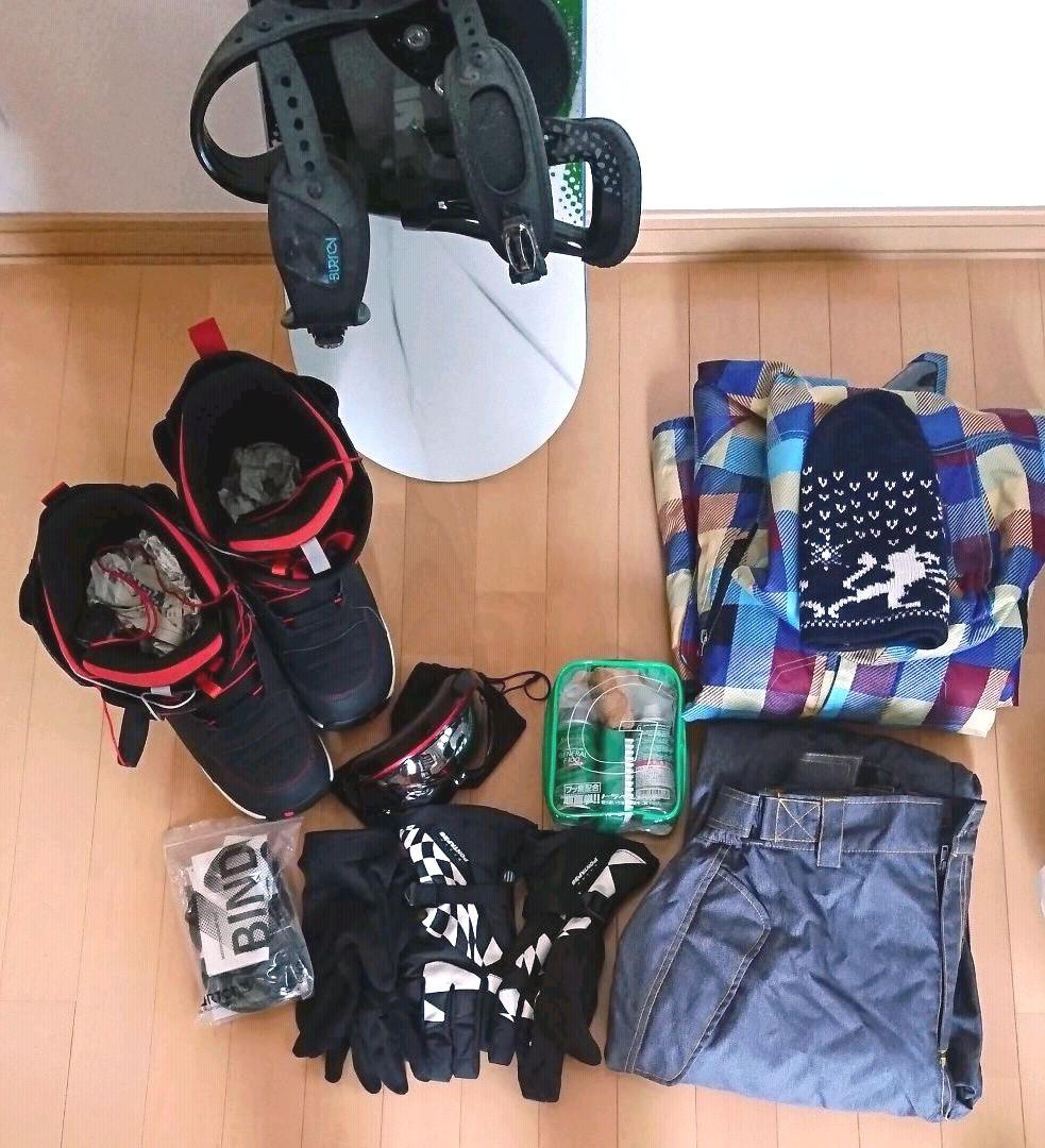 BURTON スノーボード 板＋ブーツ＋ウェア一式